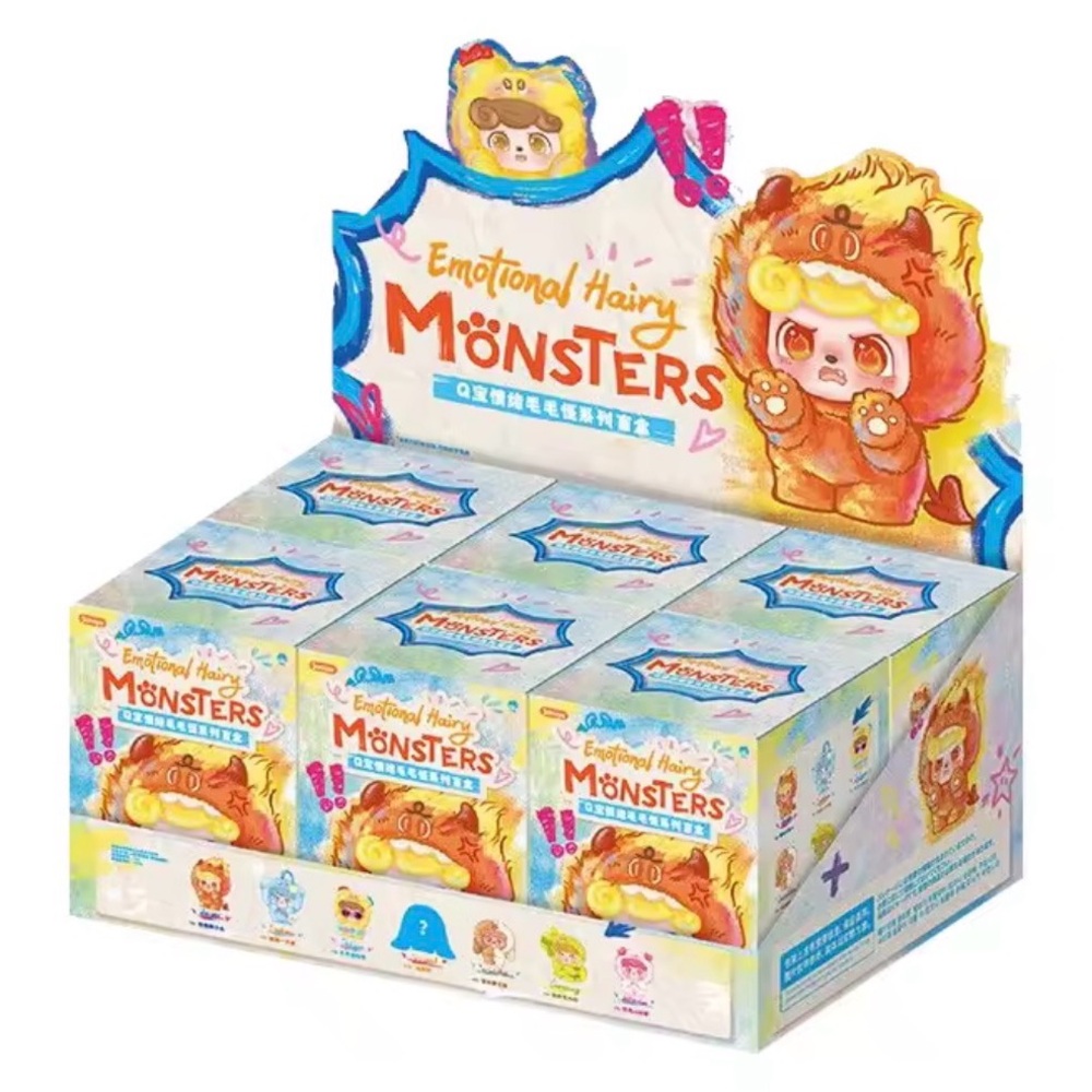 QKids Emotional Hairy Monsters
